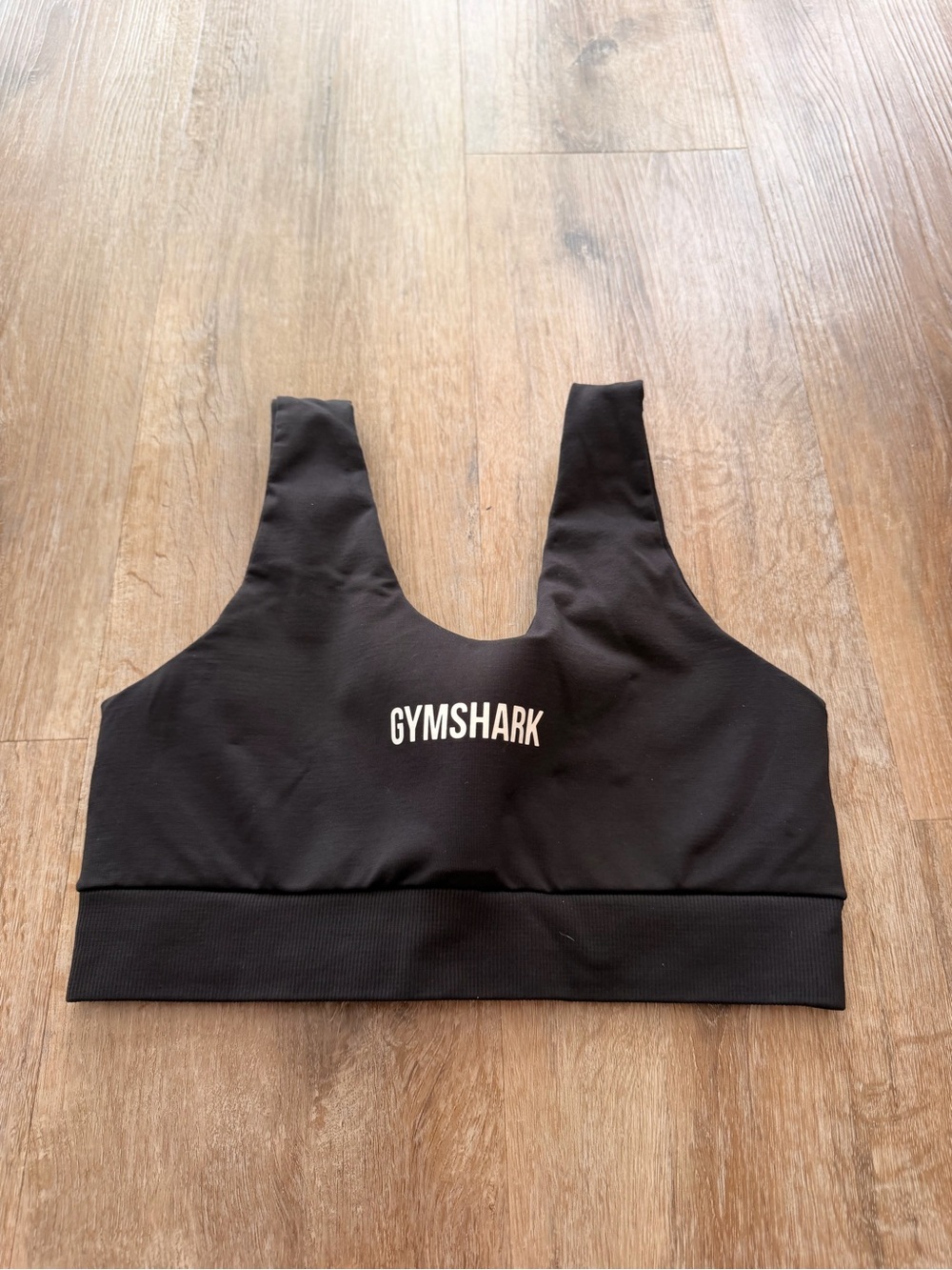 Gymshark Black Logo Sports Bra -ll